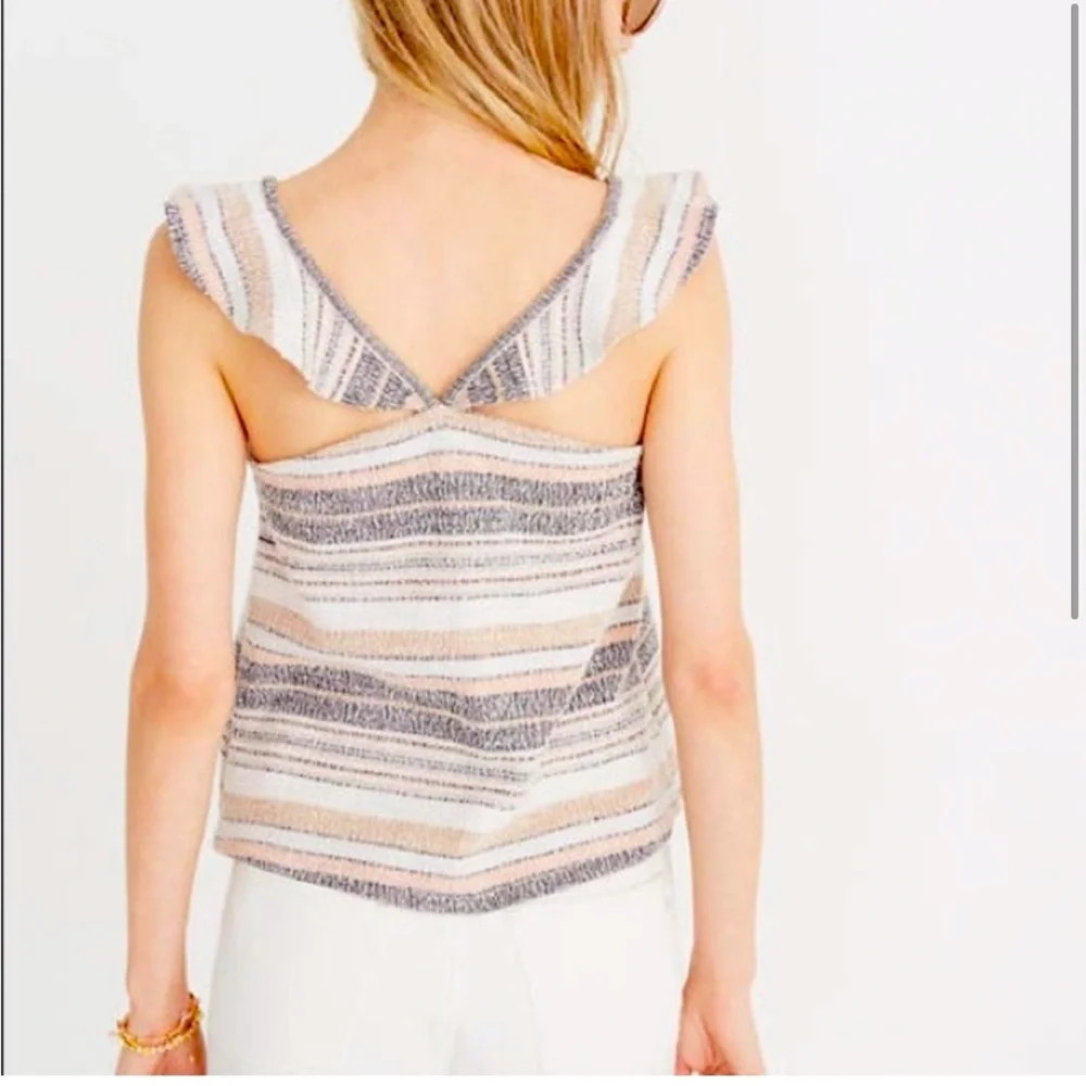 Madewell Cotton Striped Sleeveless Top - Picture 2 of 8